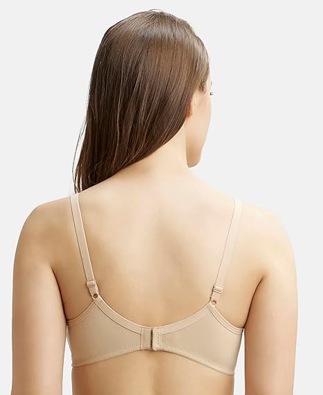 Jockey 1722 Women’s Wirefree Cotton Bra – Medium Coverage & Shaper
